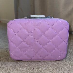 PRIVATA Purple Makeup Bag